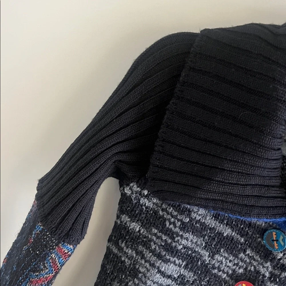 Save the Queen Mohair Blend Y2K Style Cardigan - Picture 4 of 15